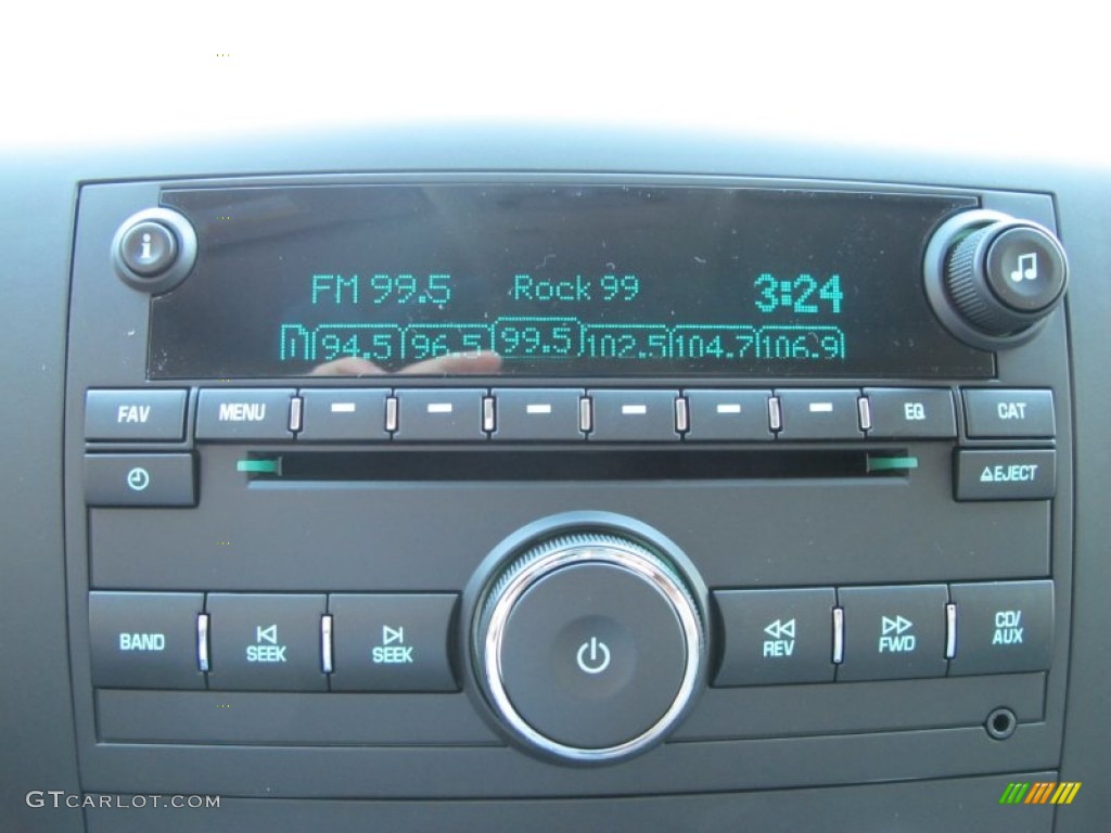2012 GMC Sierra 1500 SLE Extended Cab Audio System Photo #55392124