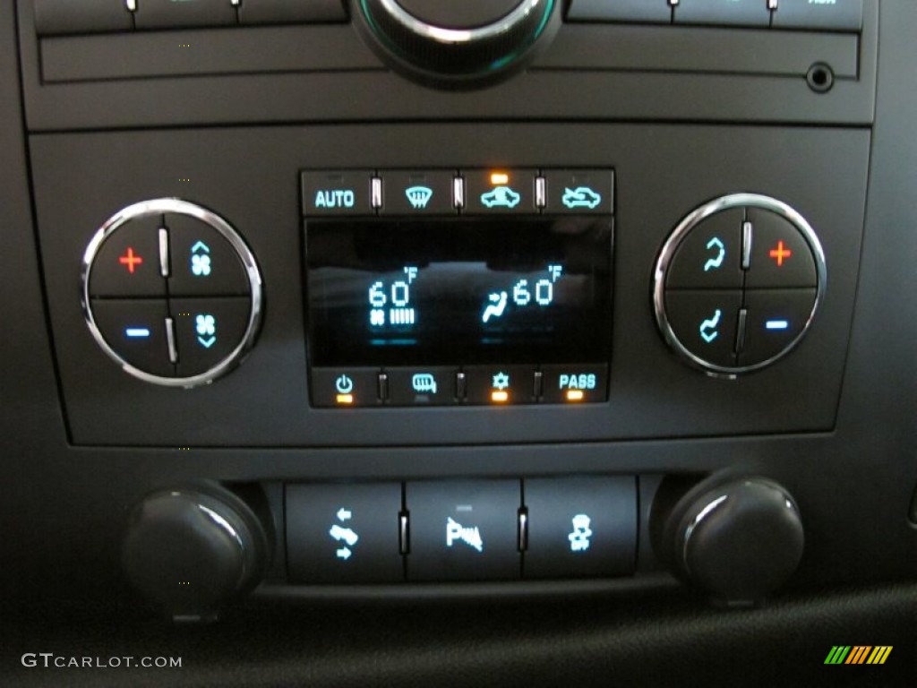 2012 GMC Sierra 1500 SLE Crew Cab 4x4 Controls Photo #55392407