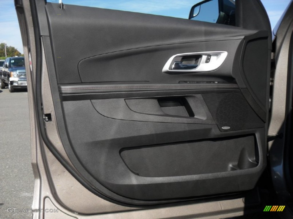 2012 Chevrolet Equinox LT Jet Black Door Panel Photo #55392936