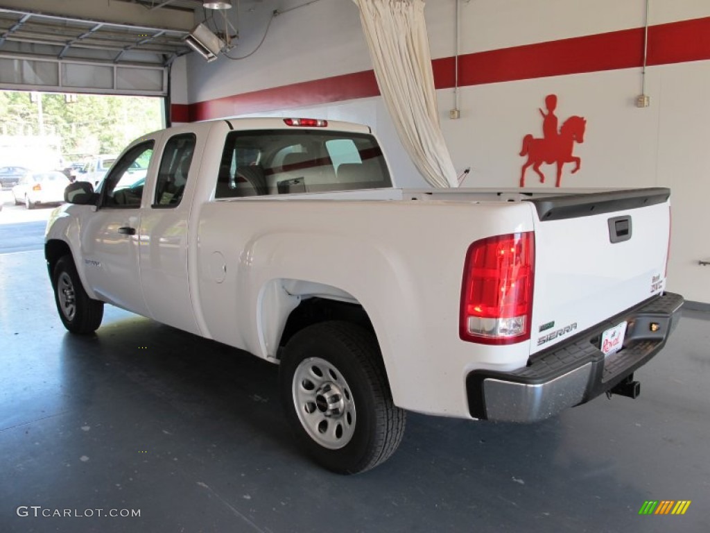 2012 Sierra 1500 Extended Cab - Summit White / Dark Titanium photo #2