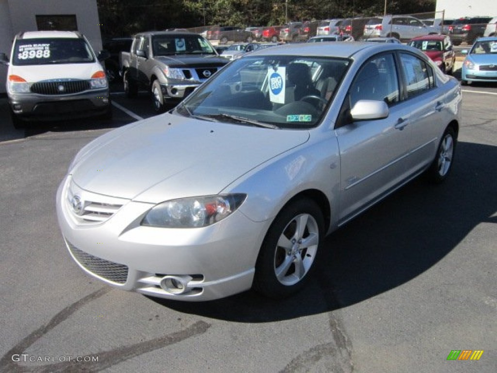 Sunlight Silver Metallic 2005 Mazda MAZDA3 s Sedan Exterior Photo #55394727