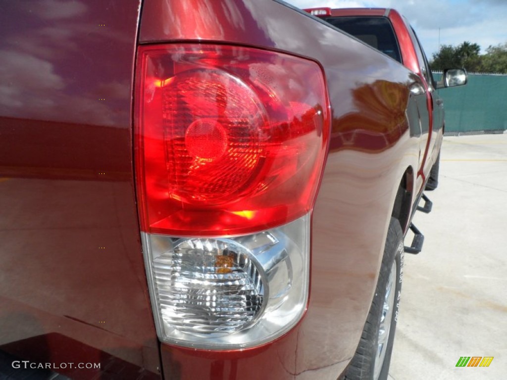 2007 Tundra SR5 Double Cab - Salsa Red Pearl / Beige photo #22
