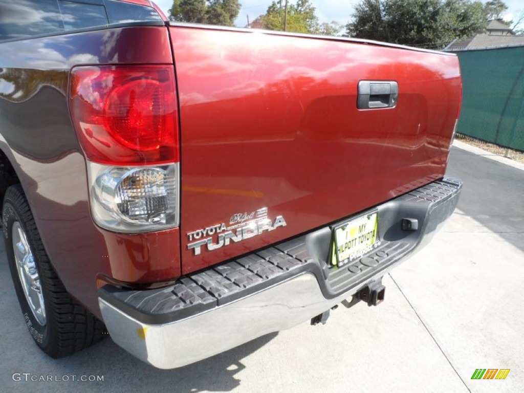2007 Tundra SR5 Double Cab - Salsa Red Pearl / Beige photo #23