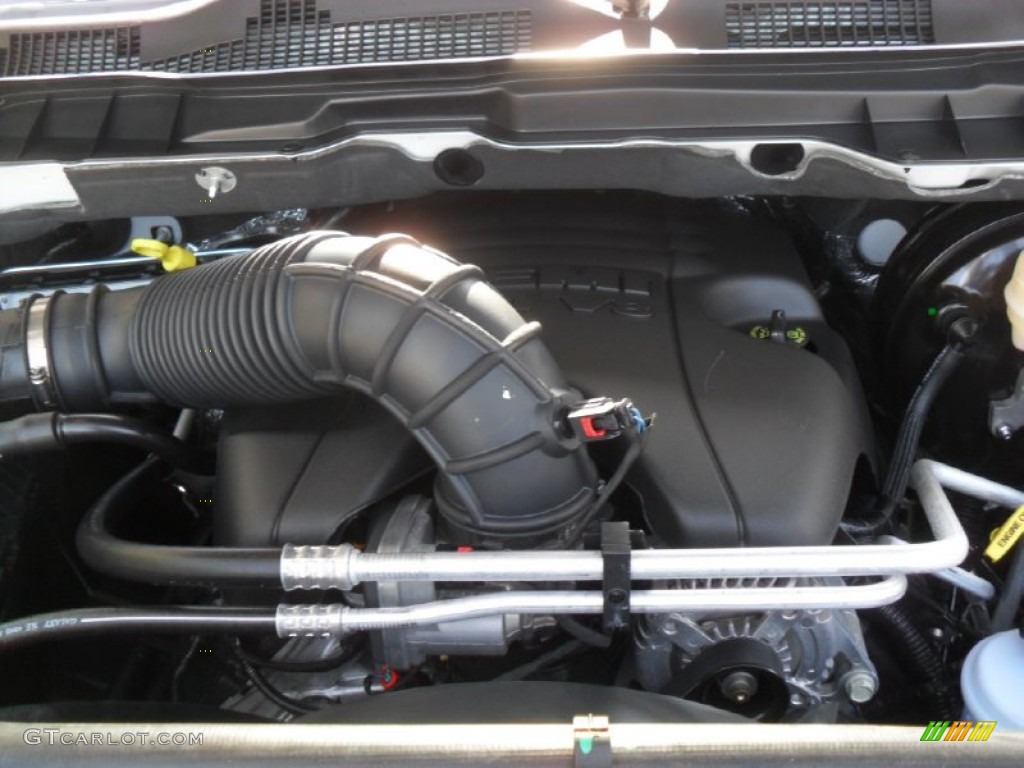 2012 Dodge Ram 1500 Laramie Crew Cab 5.7 Liter HEMI OHV 16-Valve VVT MDS V8 Engine Photo #55395551