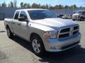 2012 Bright Silver Metallic Dodge Ram 1500 Express Quad Cab  photo #5