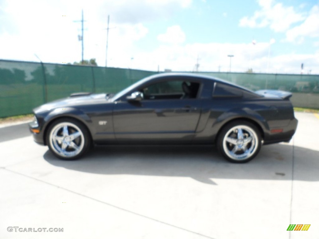 2007 Mustang GT Premium Coupe - Alloy Metallic / Dark Charcoal photo #6