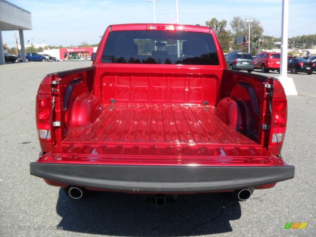 2012 Ram 1500 Express Quad Cab - Deep Cherry Red Crystal Pearl / Dark Slate Gray/Medium Graystone photo #16