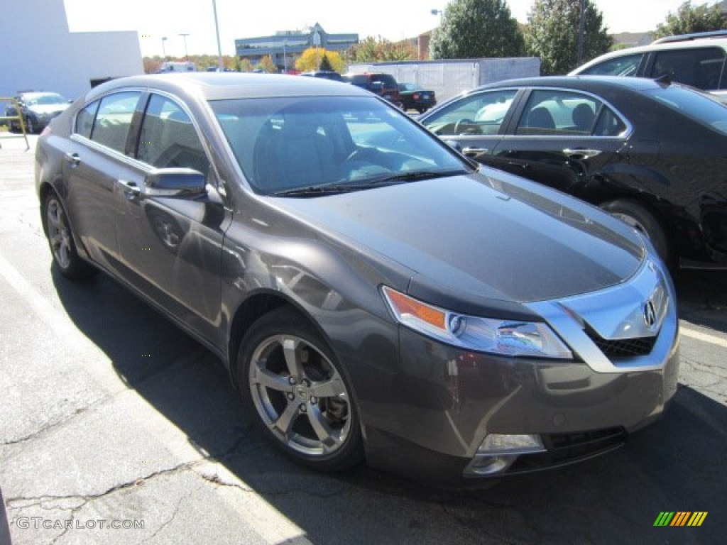 2009 TL 3.7 SH-AWD - Grigio Gray Metallic / Taupe/Ebony photo #1