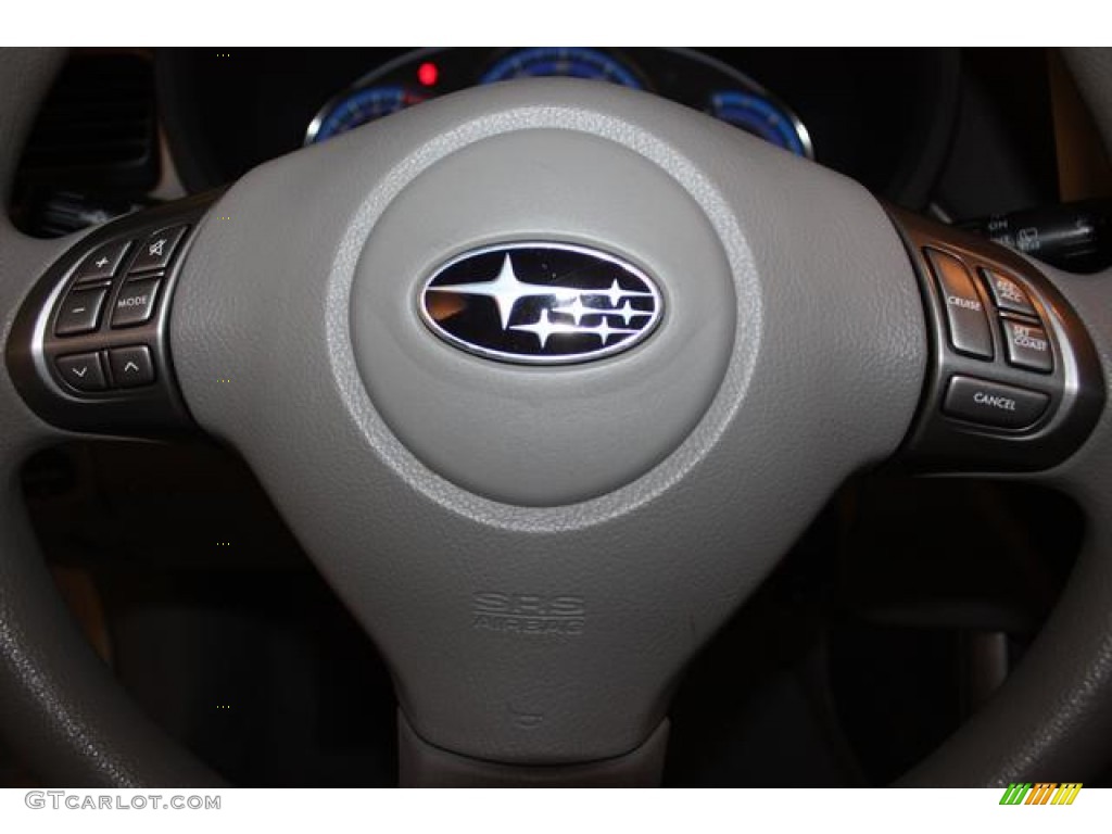 2009 Forester 2.5 X Premium - Satin White Pearl / Platinum photo #23