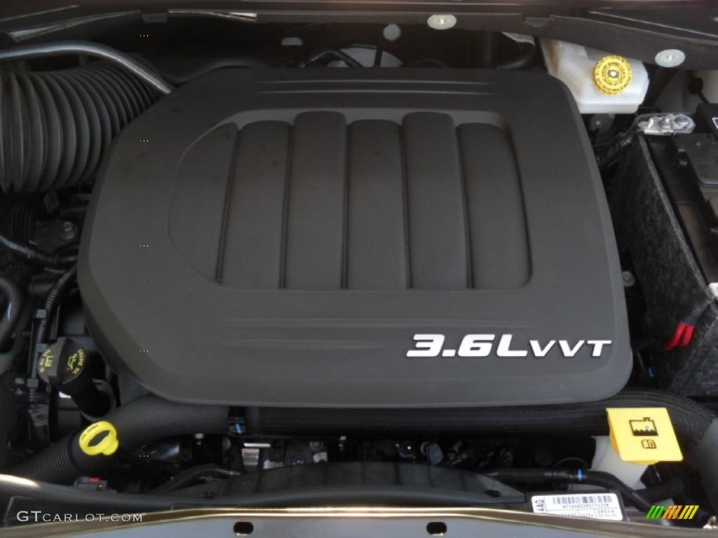 2012 Dodge Grand Caravan R/T 3.6 Liter DOHC 24-Valve VVT Pentastar V6 Engine Photo #55396722