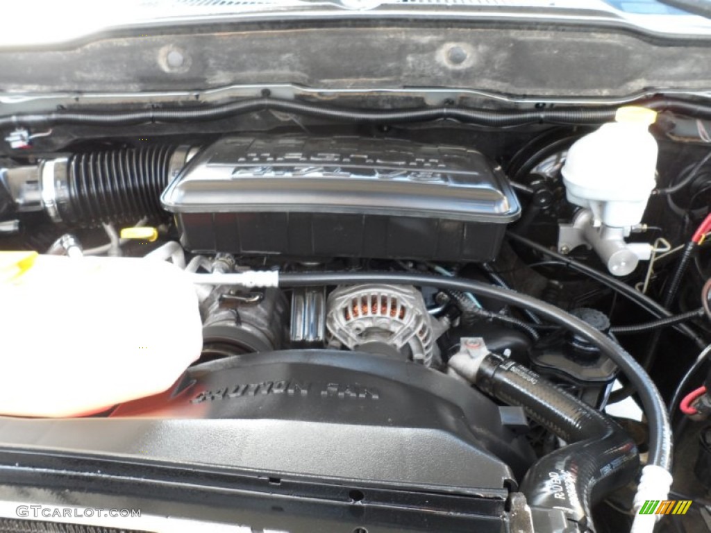 2004 Ram 1500 SLT Quad Cab - Bright Silver Metallic / Dark Slate Gray photo #24