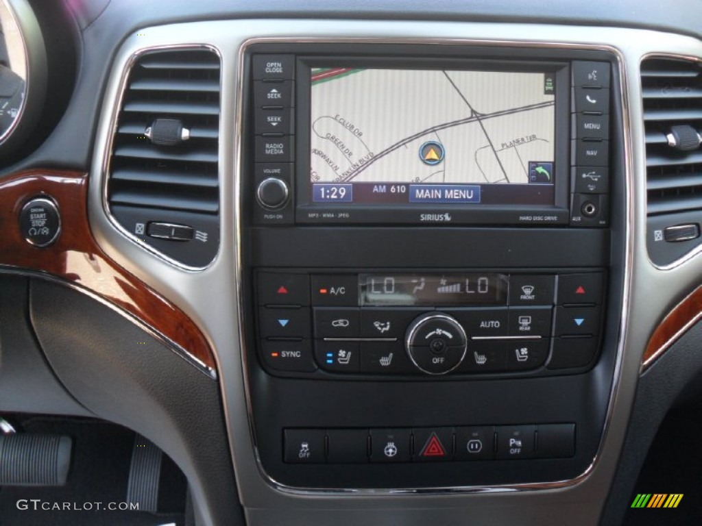 2012 Jeep Grand Cherokee Overland 4x4 Navigation Photo #55397052