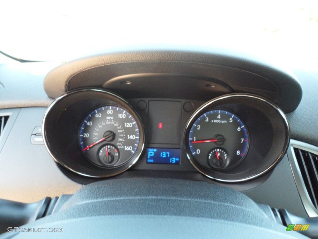 2012 Hyundai Genesis Coupe 2.0T Premium Gauges Photo #55398301