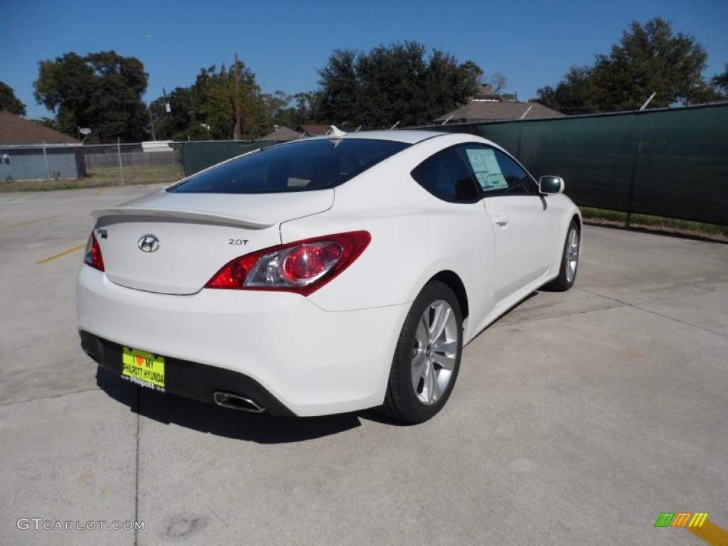 Karussell White 2012 Hyundai Genesis Coupe 2.0T Exterior Photo #55398333