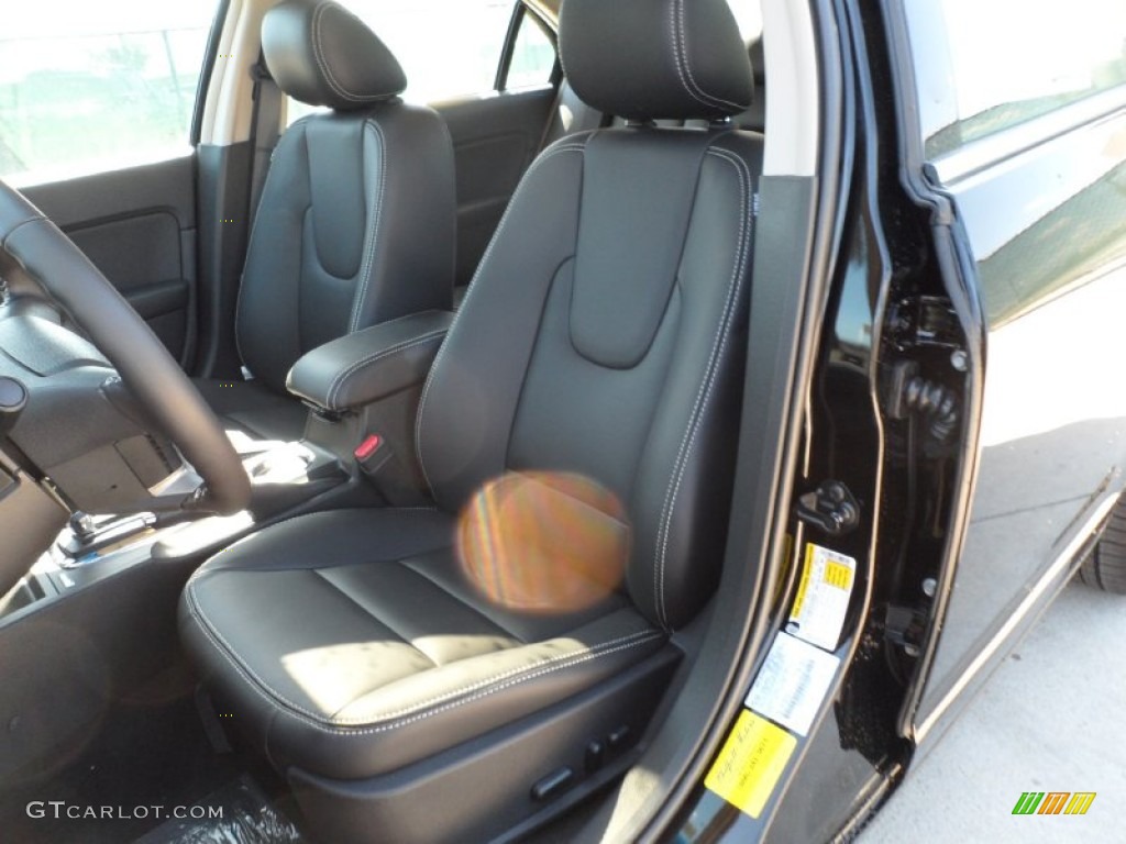 Charcoal Black Interior 2012 Ford Fusion SEL V6 Photo #55398882