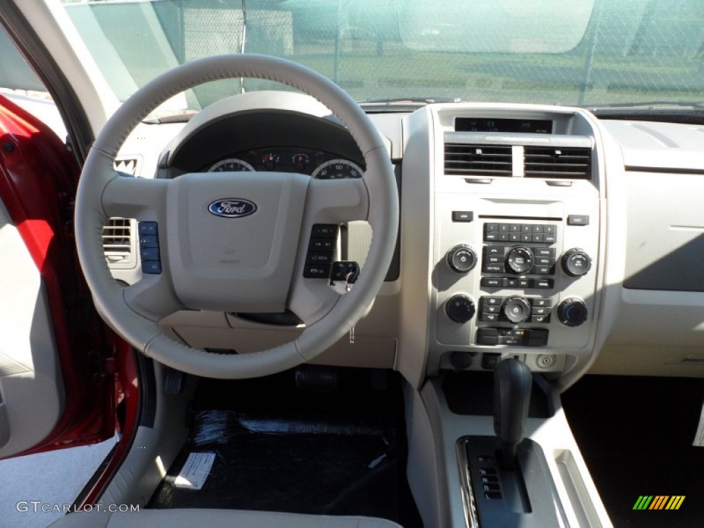 2012 Ford Escape XLT V6 Stone Dashboard Photo #55399353