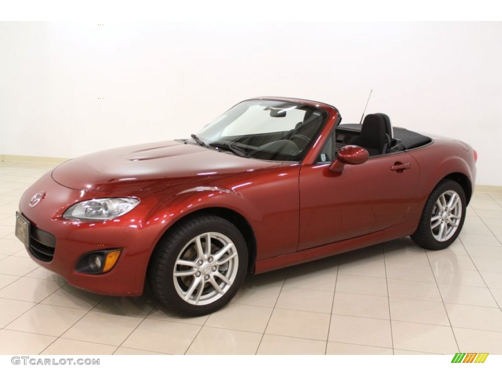 Copper Red Mica 2009 Mazda MX-5 Miata Sport Roadster Exterior Photo #55400166