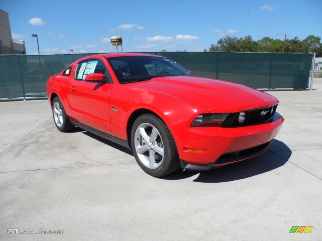 Race Red 2012 Ford Mustang GT Coupe Exterior Photo #55400583