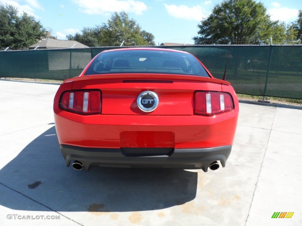 2012 Mustang GT Coupe - Race Red / Charcoal Black photo #4