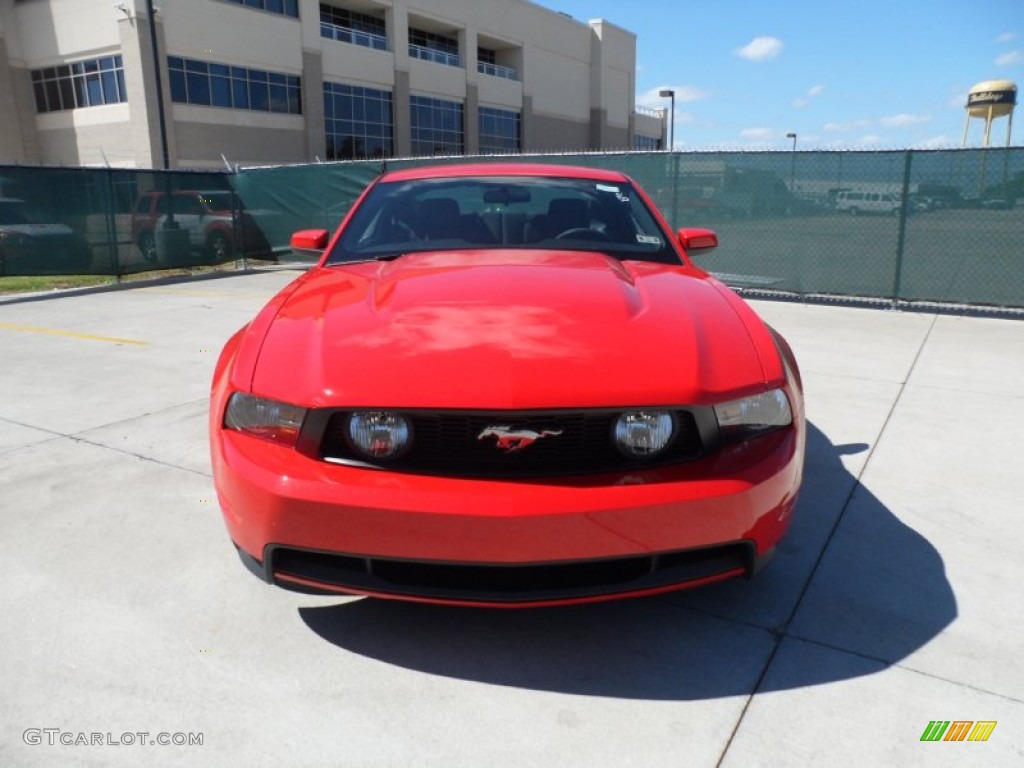 2012 Mustang GT Coupe - Race Red / Charcoal Black photo #8