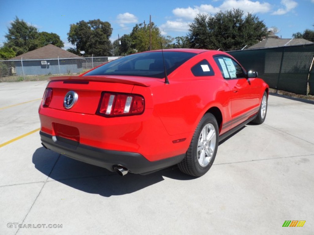 2012 Mustang V6 Coupe - Race Red / Charcoal Black photo #3