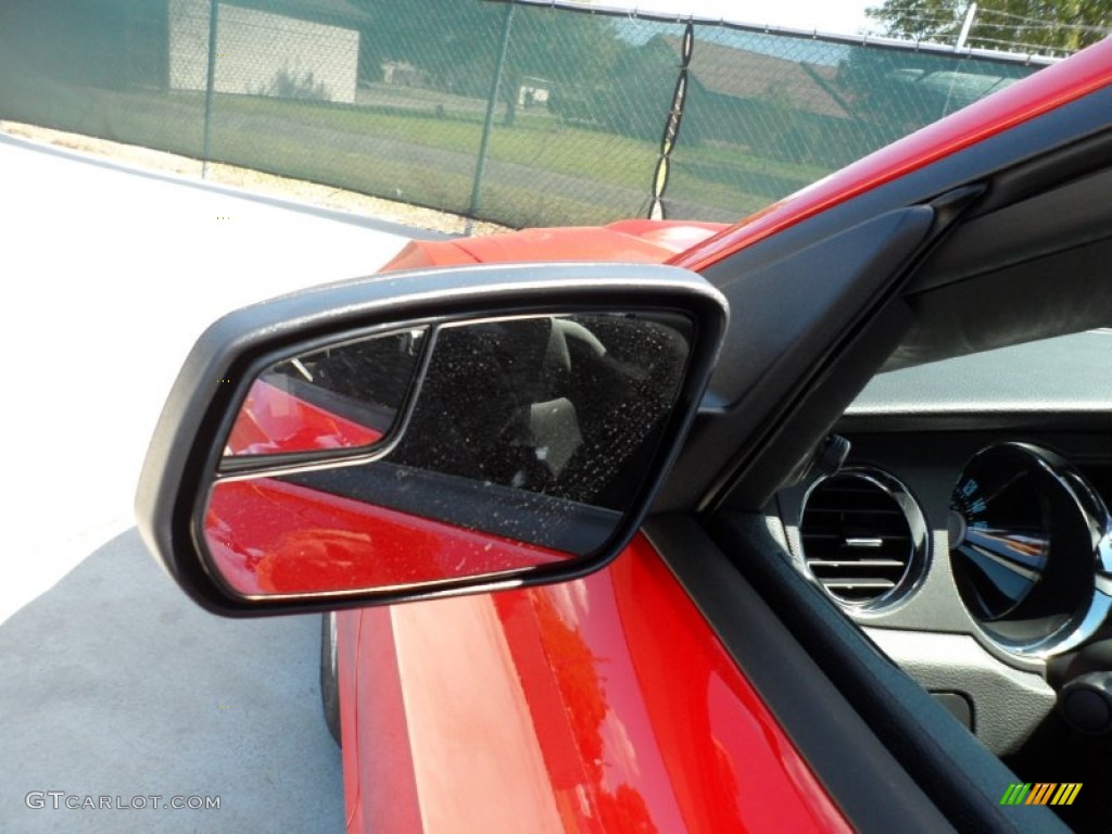 2012 Mustang V6 Coupe - Race Red / Charcoal Black photo #13