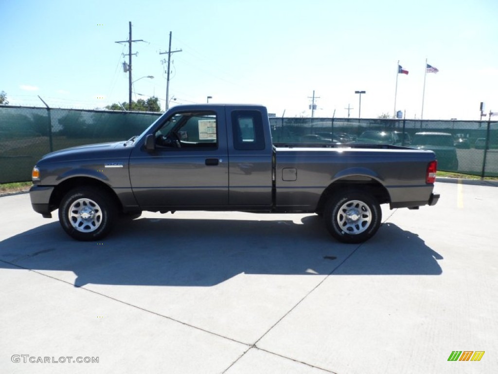 2011 Ranger XLT SuperCab - Dark Shadow Grey Metallic / Medium Dark Flint photo #6