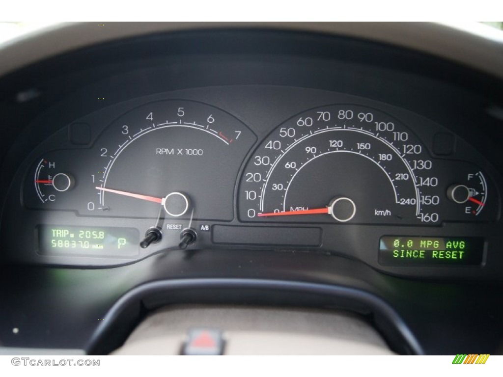 2006 Lincoln LS V8 Gauges Photo #55403409