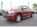 Salsa Red Pearl 2007 Toyota Tundra Limited CrewMax Exterior