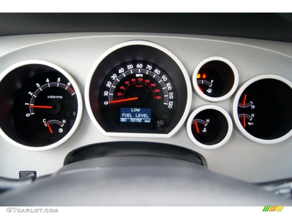 2007 Toyota Tundra Limited CrewMax Gauges Photo #55403763