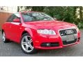 2008 Brilliant Red Audi A4 2.0T quattro S-Line Sedan  photo #2