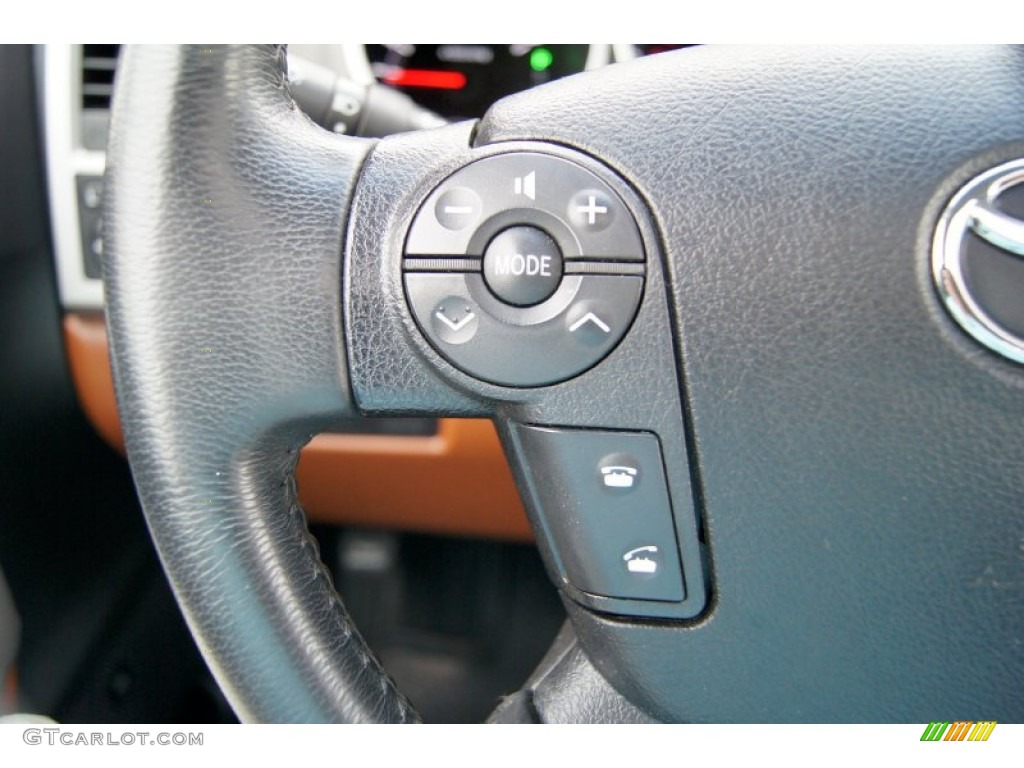 2007 Tundra Limited CrewMax - Salsa Red Pearl / Red Rock photo #31