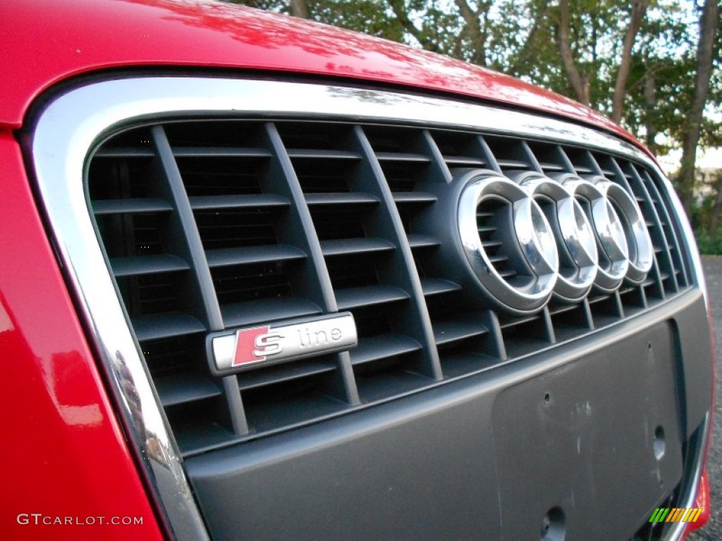 2008 A4 2.0T quattro S-Line Sedan - Brilliant Red / Black photo #13
