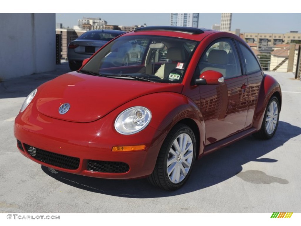 Salsa Red 2008 Volkswagen New Beetle SE Coupe Exterior Photo #55403952