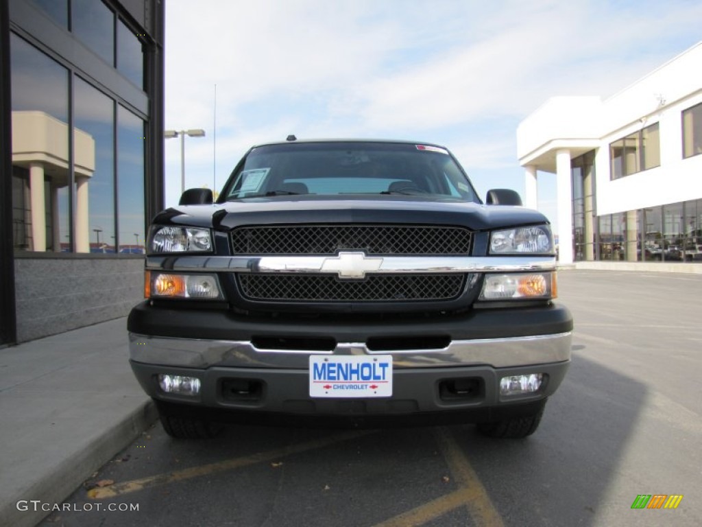 2005 Silverado 1500 LT Crew Cab 4x4 - Dark Blue Metallic / Dark Charcoal photo #29