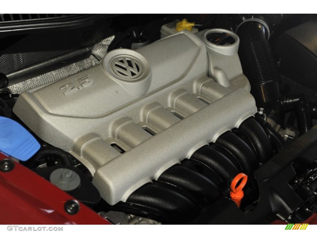 2008 Volkswagen New Beetle SE Coupe 2.5L DOHC 20V 5 Cylinder Engine Photo #55404249