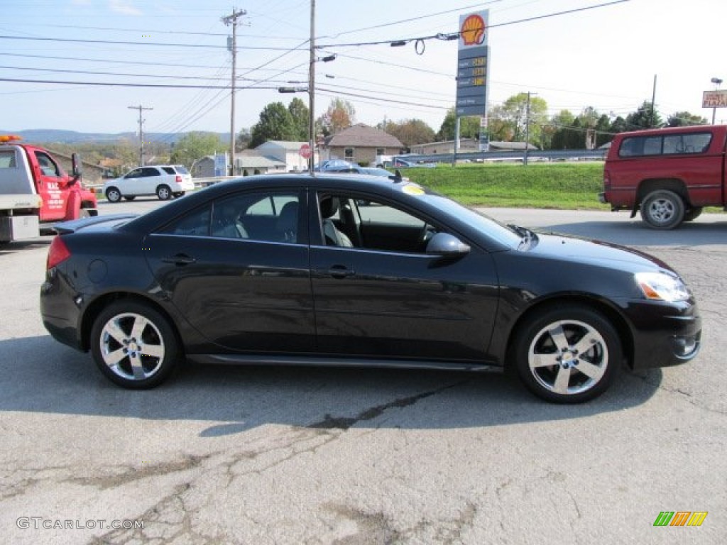 2010 G6 GT Sedan - Carbon Black Metallic / Ebony photo #8