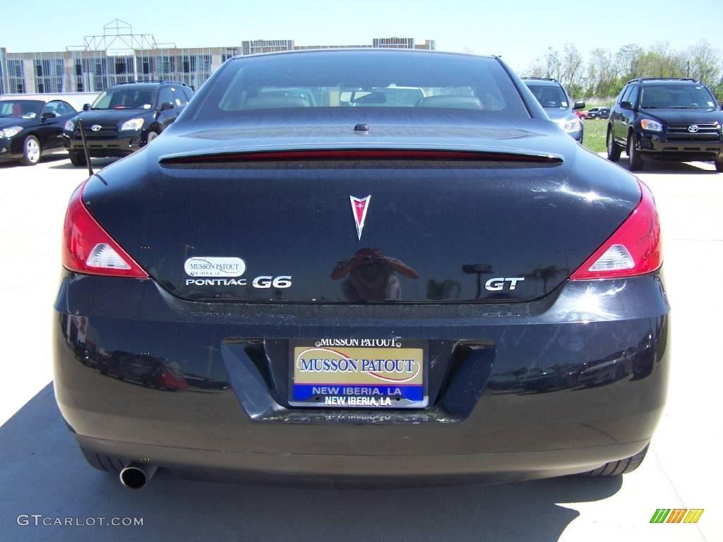 2007 G6 GT Convertible - Black / Ebony photo #4