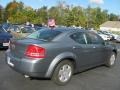 2009 Silver Steel Metallic Dodge Avenger SE  photo #2