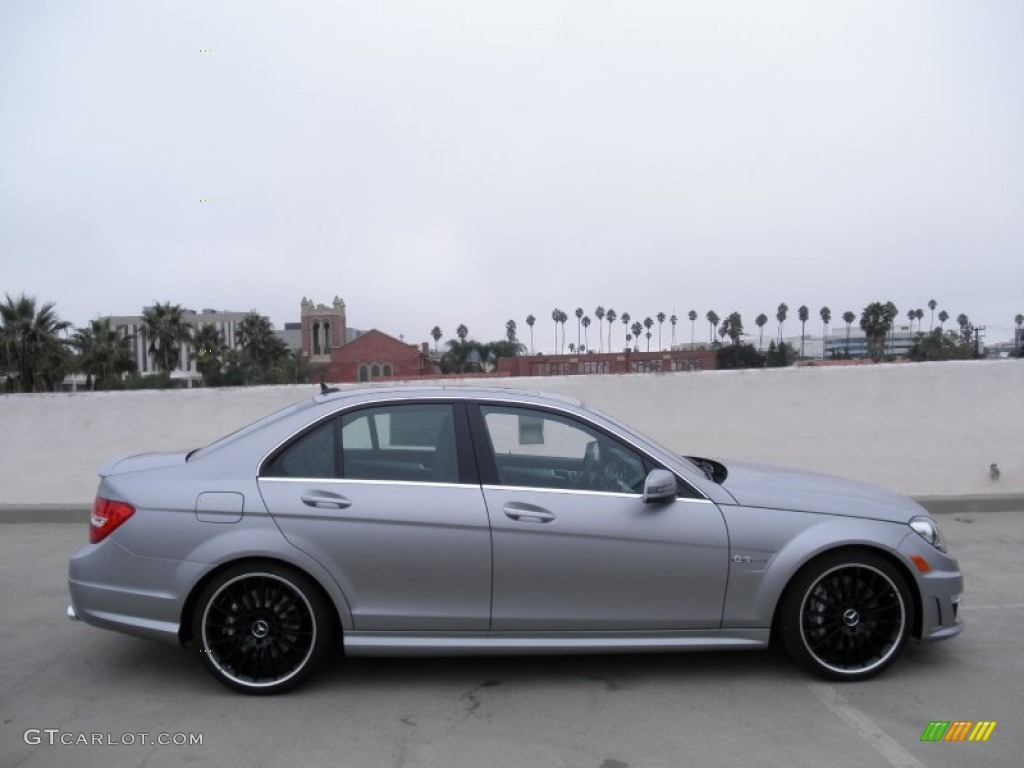 designo Magno Alanite Gray matte 2012 Mercedes-Benz C 63 AMG Edition 1 Sedan Exterior Photo #55406352