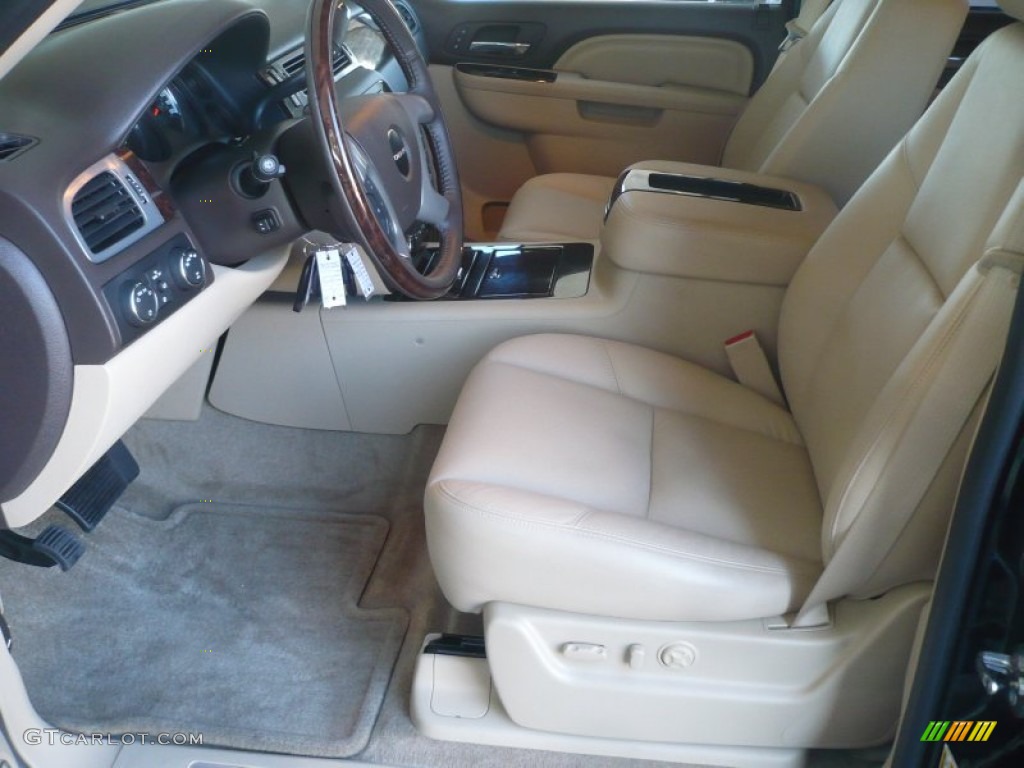 Cocoa/Light Cashmere Interior 2011 GMC Yukon Hybrid Denali 4x4 Photo #55406637