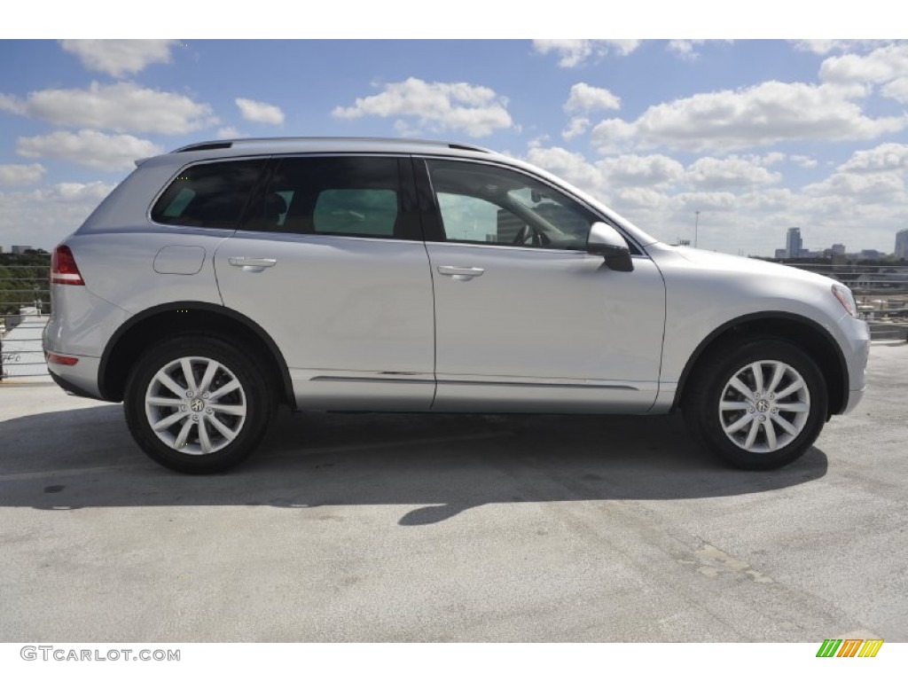 Cool Silver Metallic 2012 Volkswagen Touareg TDI Sport 4XMotion Exterior Photo #55407030
