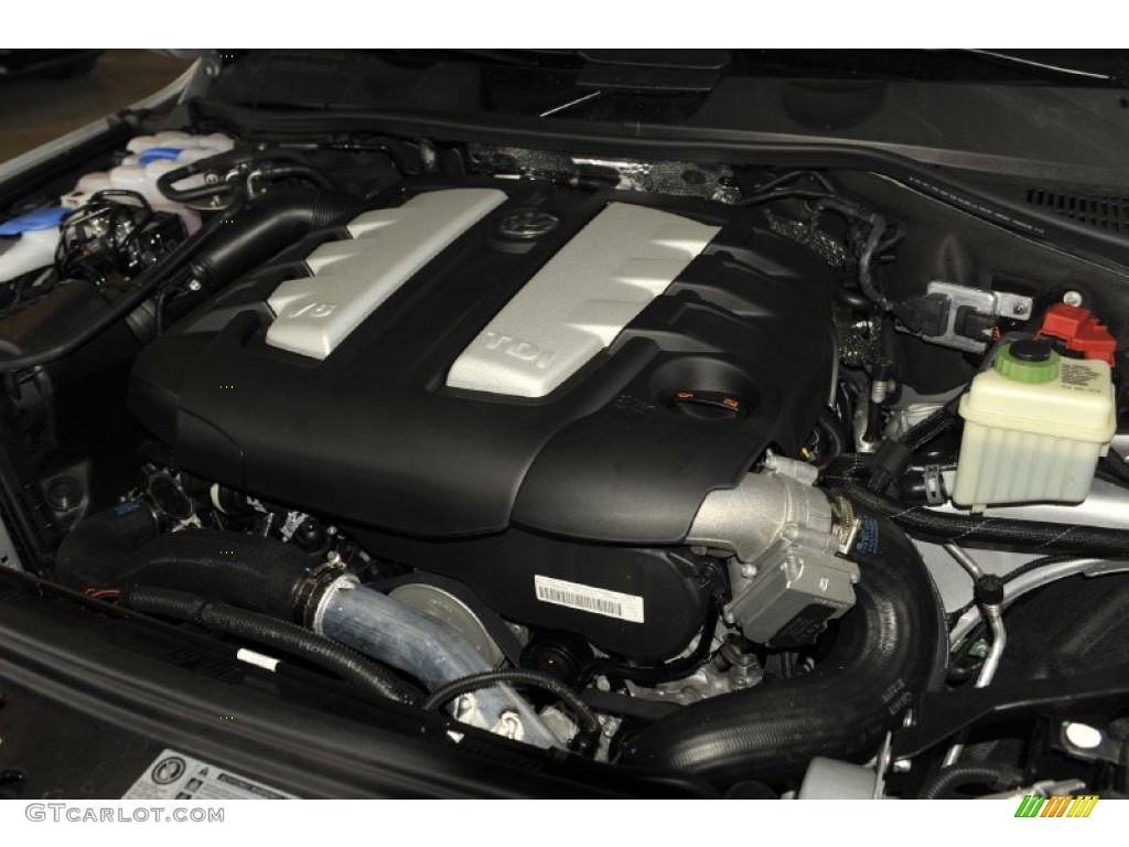 2012 Volkswagen Touareg TDI Sport 4XMotion 3.0 Liter TDI DOHC 24-Valve VVT Turbo-Diesel V6 Engine Photo #55407421