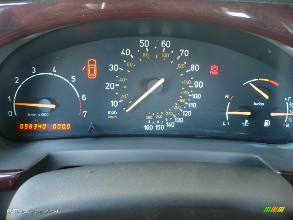 2002 Saab 9-3 SE Convertible Gauges Photo #55407852