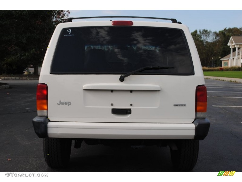 2001 Cherokee Sport 4x4 - Stone White / Agate photo #5