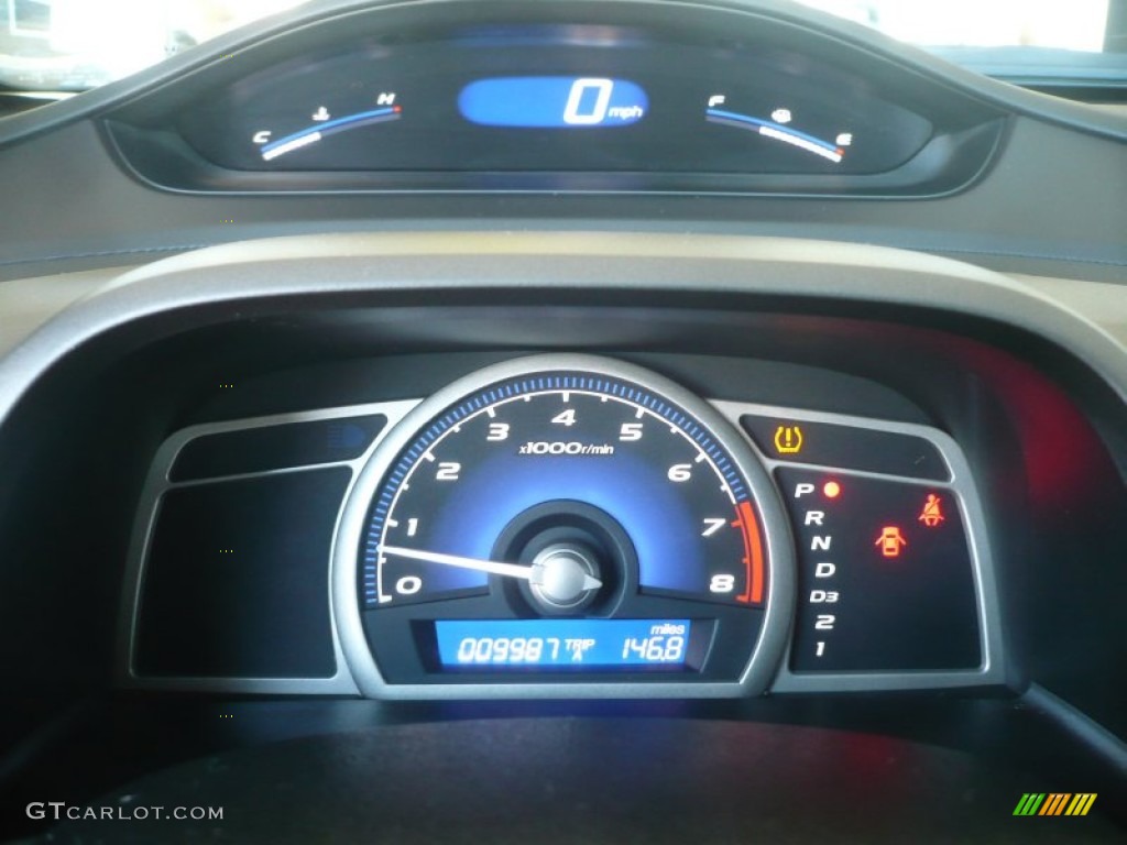 2010 Honda Civic LX-S Sedan Gauges Photo #55408065