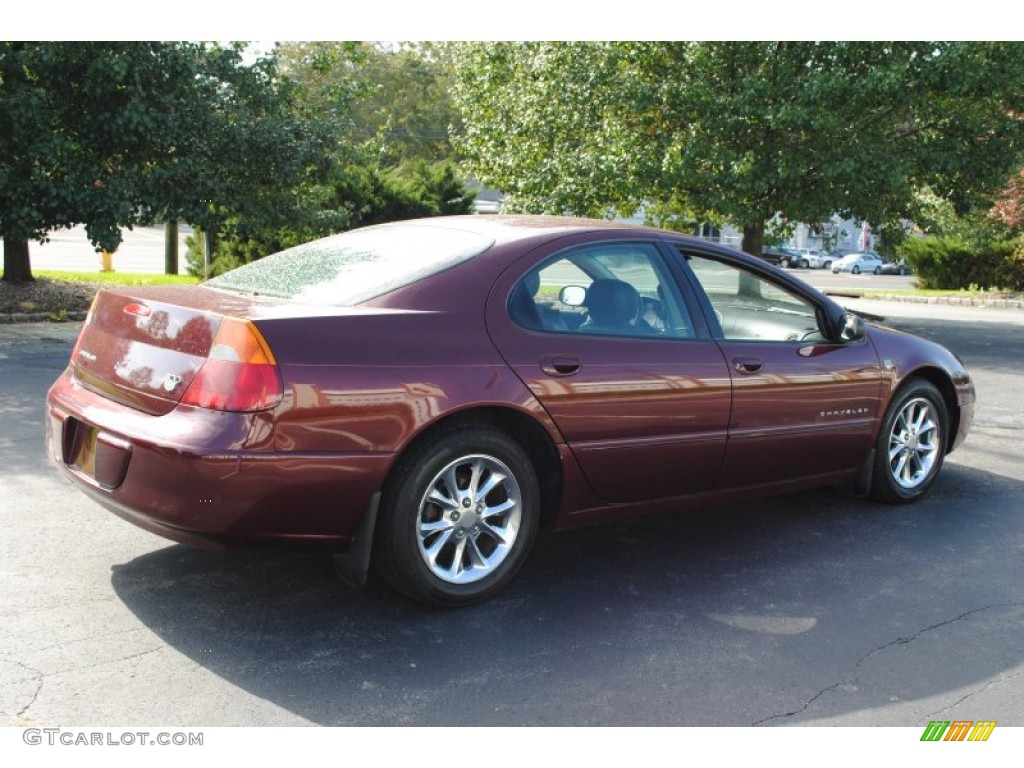 2000 300 M Sedan - Dark Garnet Red Metallic / Agate photo #6