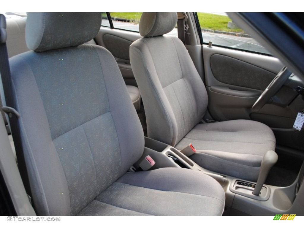 1999 Corolla VE - Dark Emerald Pearl / Pebble Beige photo #9