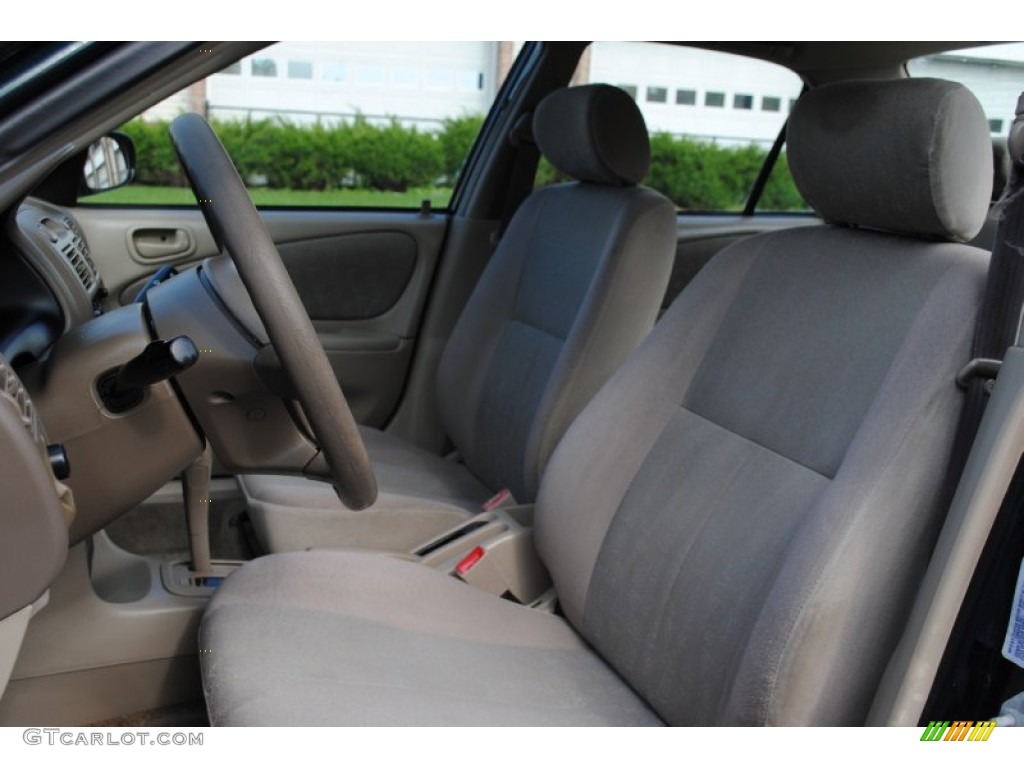 1999 Corolla VE - Dark Emerald Pearl / Pebble Beige photo #11