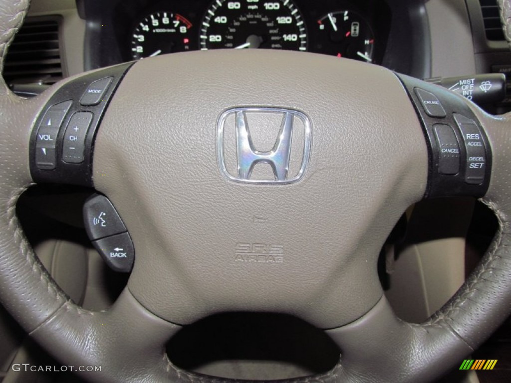 2007 Accord EX-L V6 Sedan - Taffeta White / Ivory photo #15